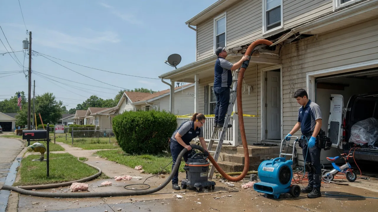 Water Damage Restoration in Joy, IL near me